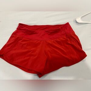 Lululemon shorts size 6
